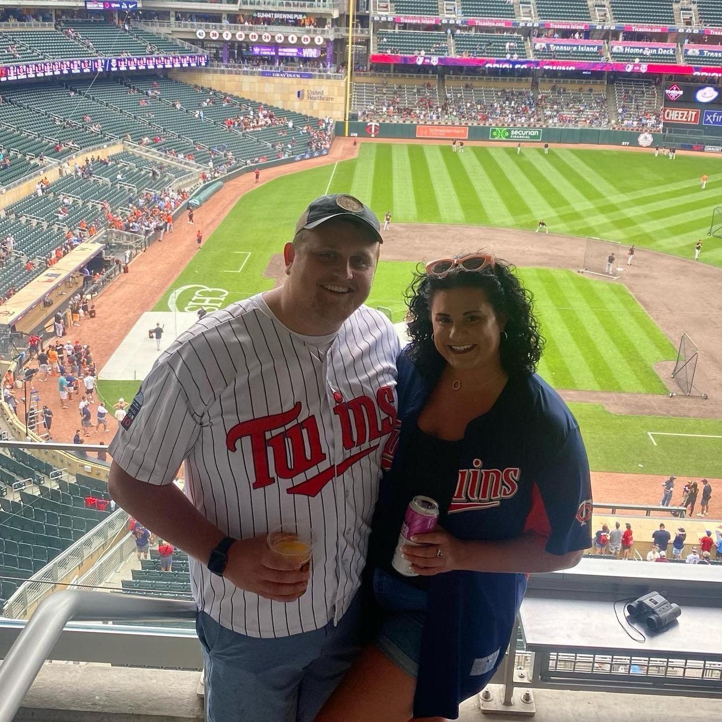 One of MANY Twins games!