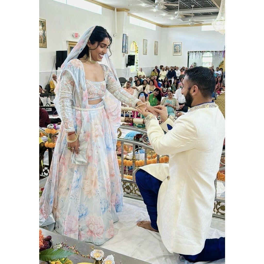 Engagement puja proposal 2!
