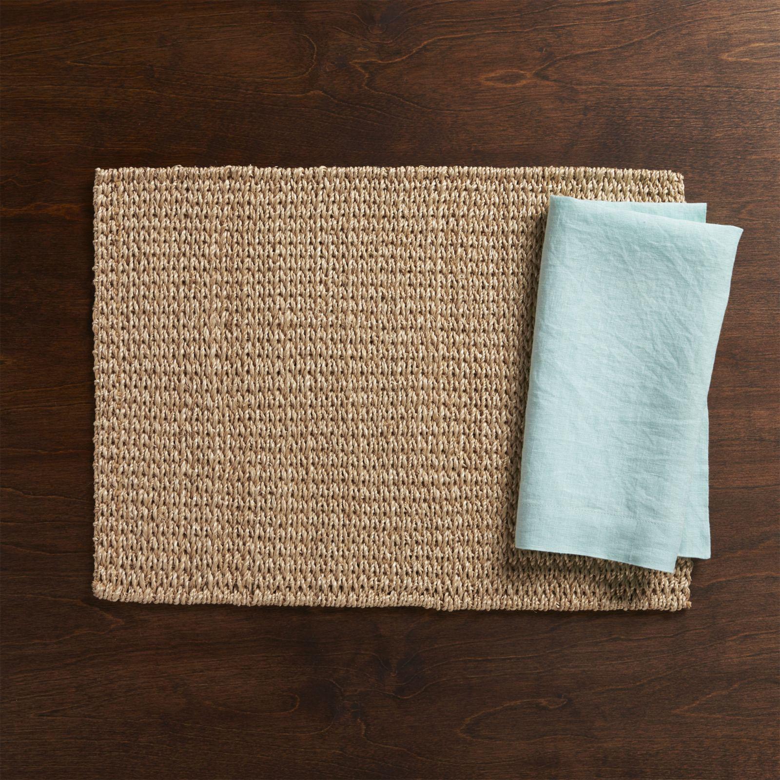 Crate and Barrel, Lanai Placemat, Set of 4 Zola