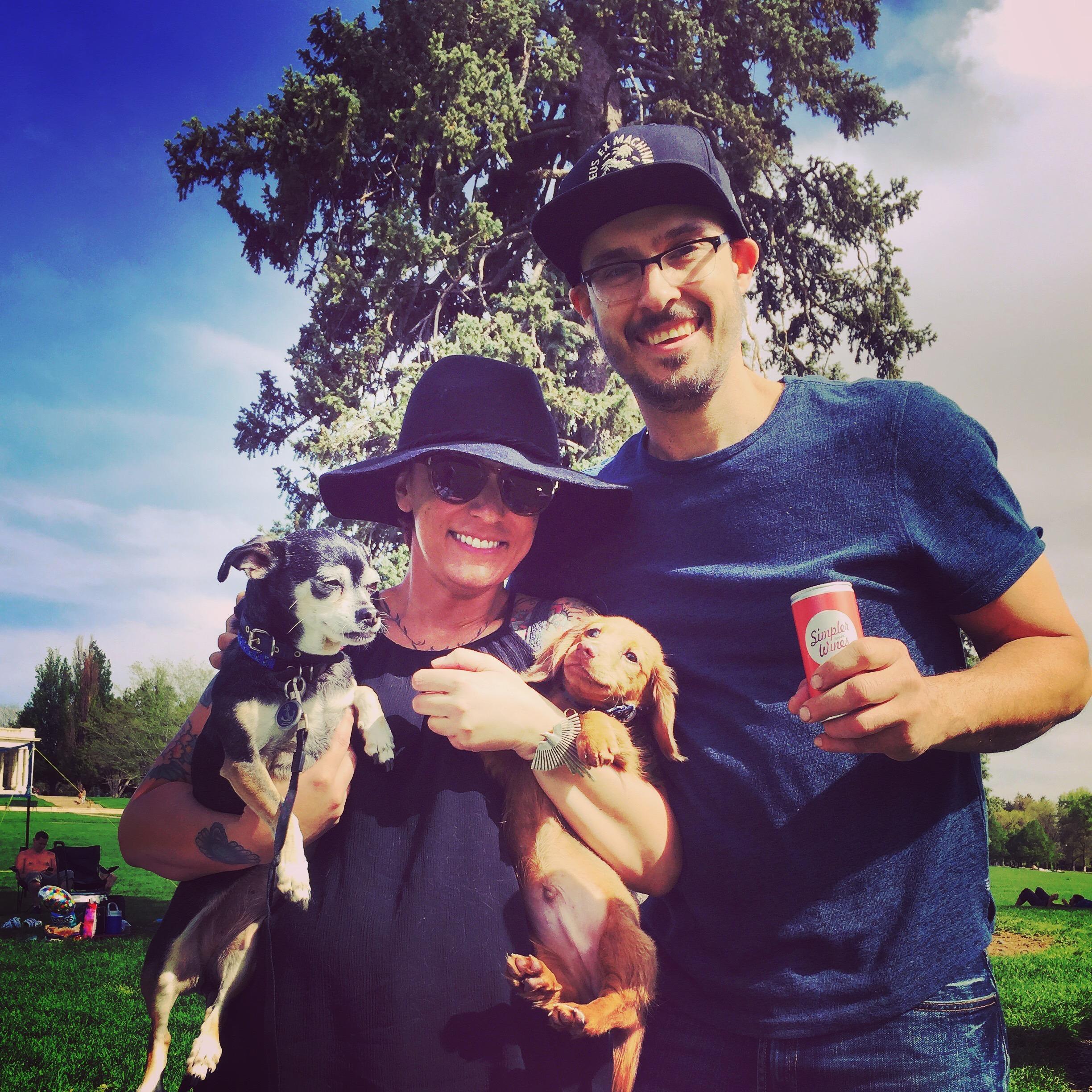 Right after we got our puppy Dexter