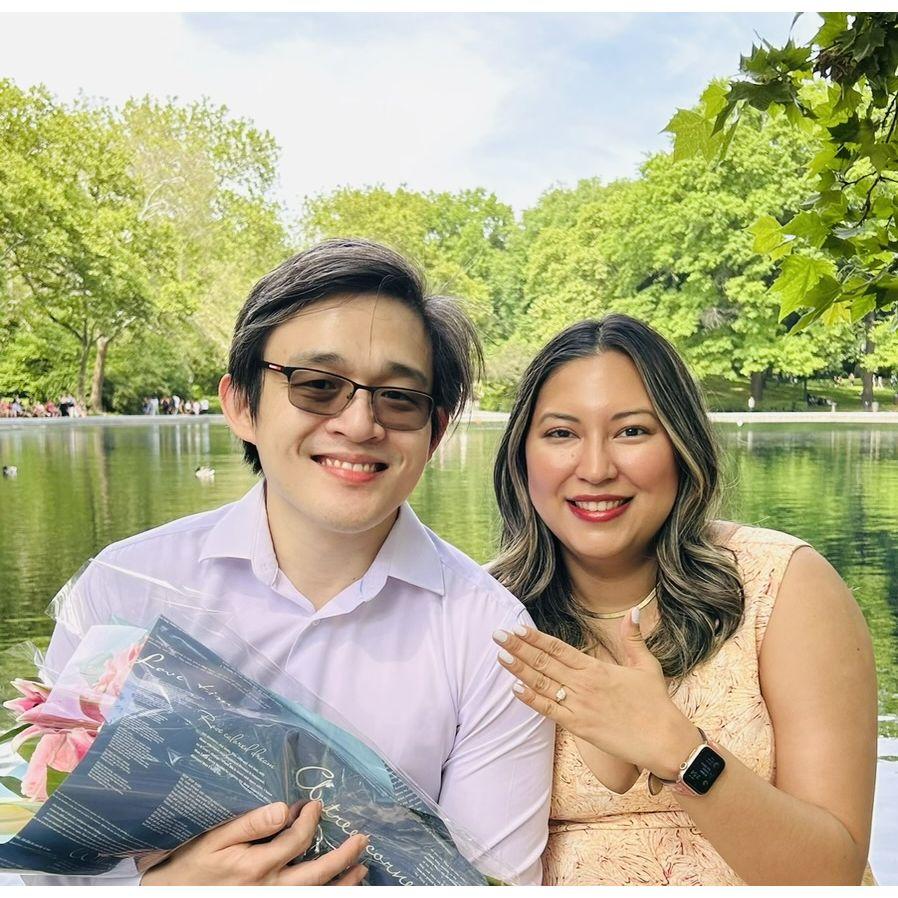 Our engagement at Central Park!