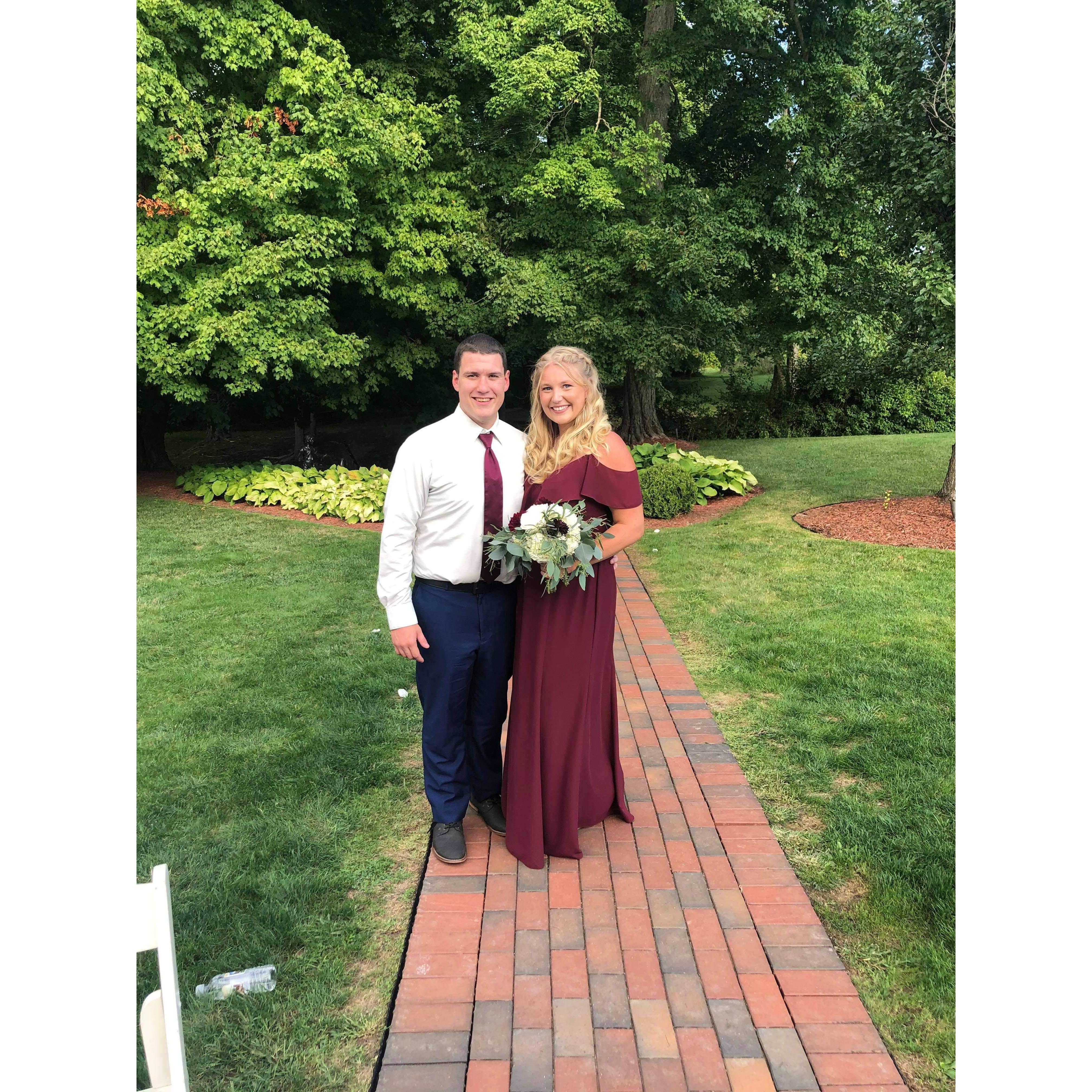 A wedding and a weekend getaway