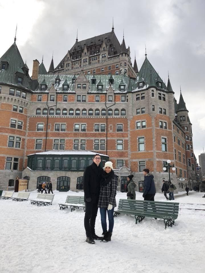 Chelsie’s first trip to Quebec, Canada