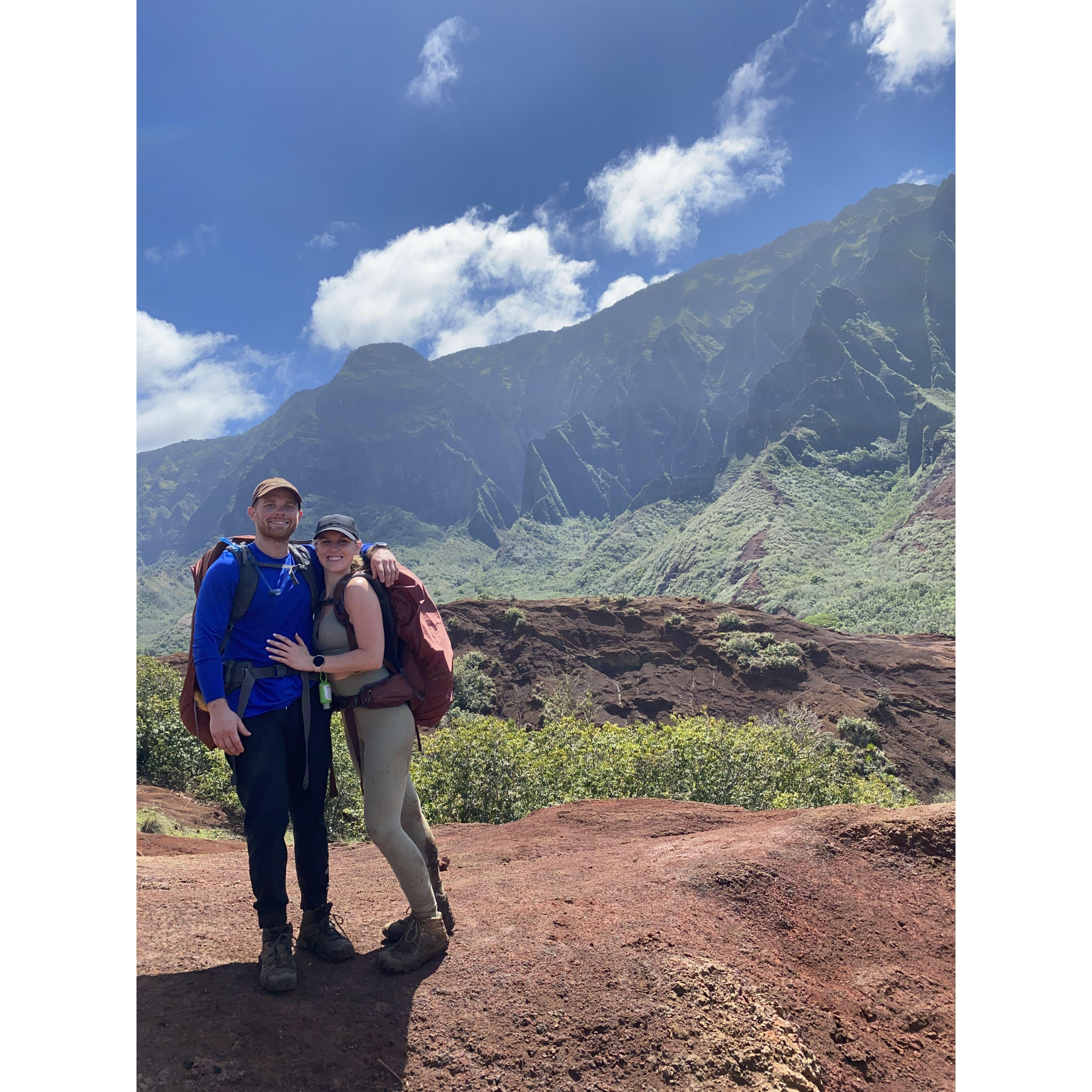 First backpacking trip on the Kalalau Trail