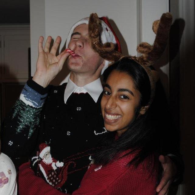 Our first time hosting our annual Christmas party, 2012
