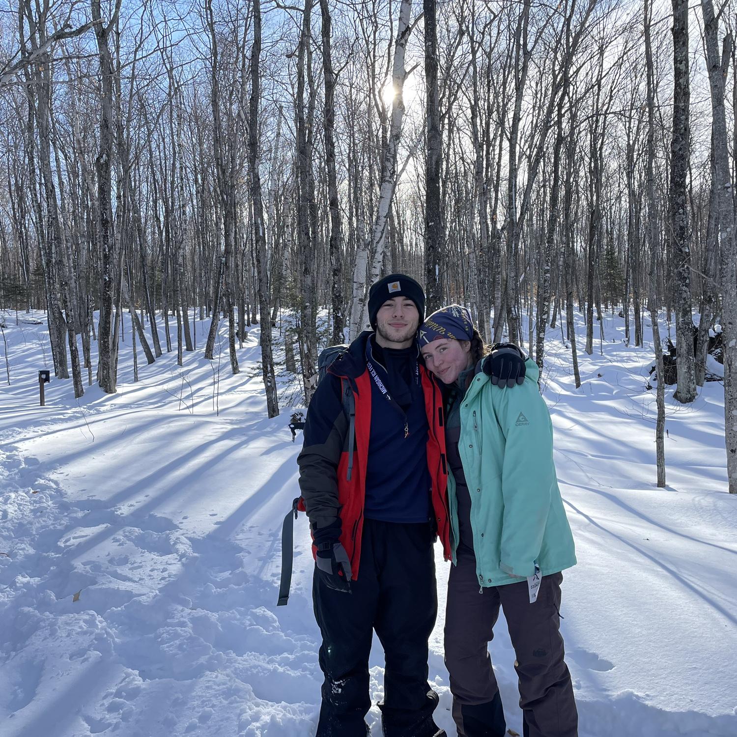 Ice climbing at Icefest 2023 in the Upper Peninsula. Feb 2023