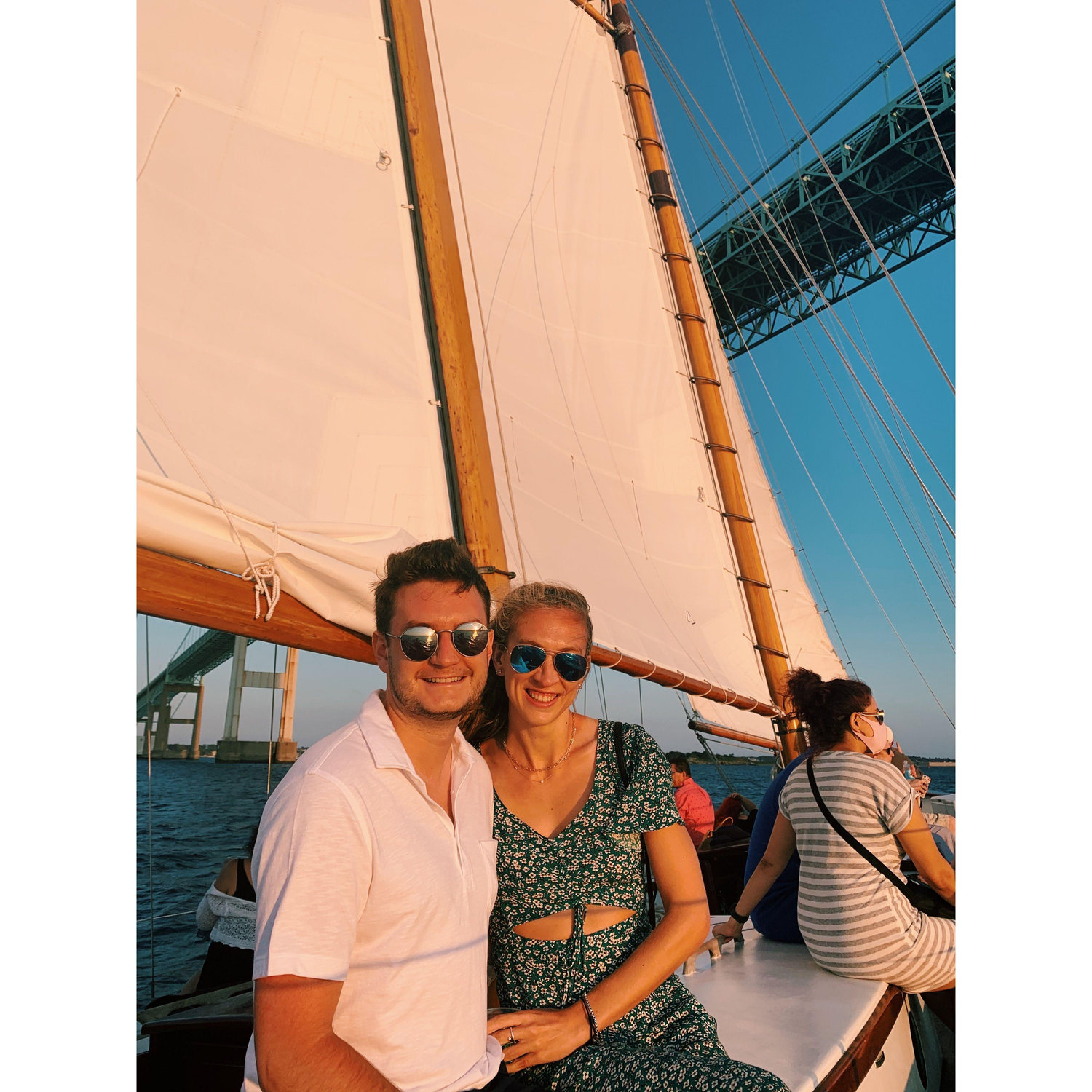 Our first trip together to Newport, RI