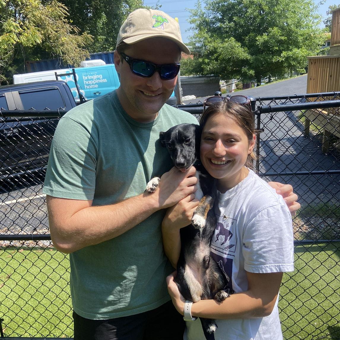 We adopted our dog, Dale, on August 20, 2023 :)