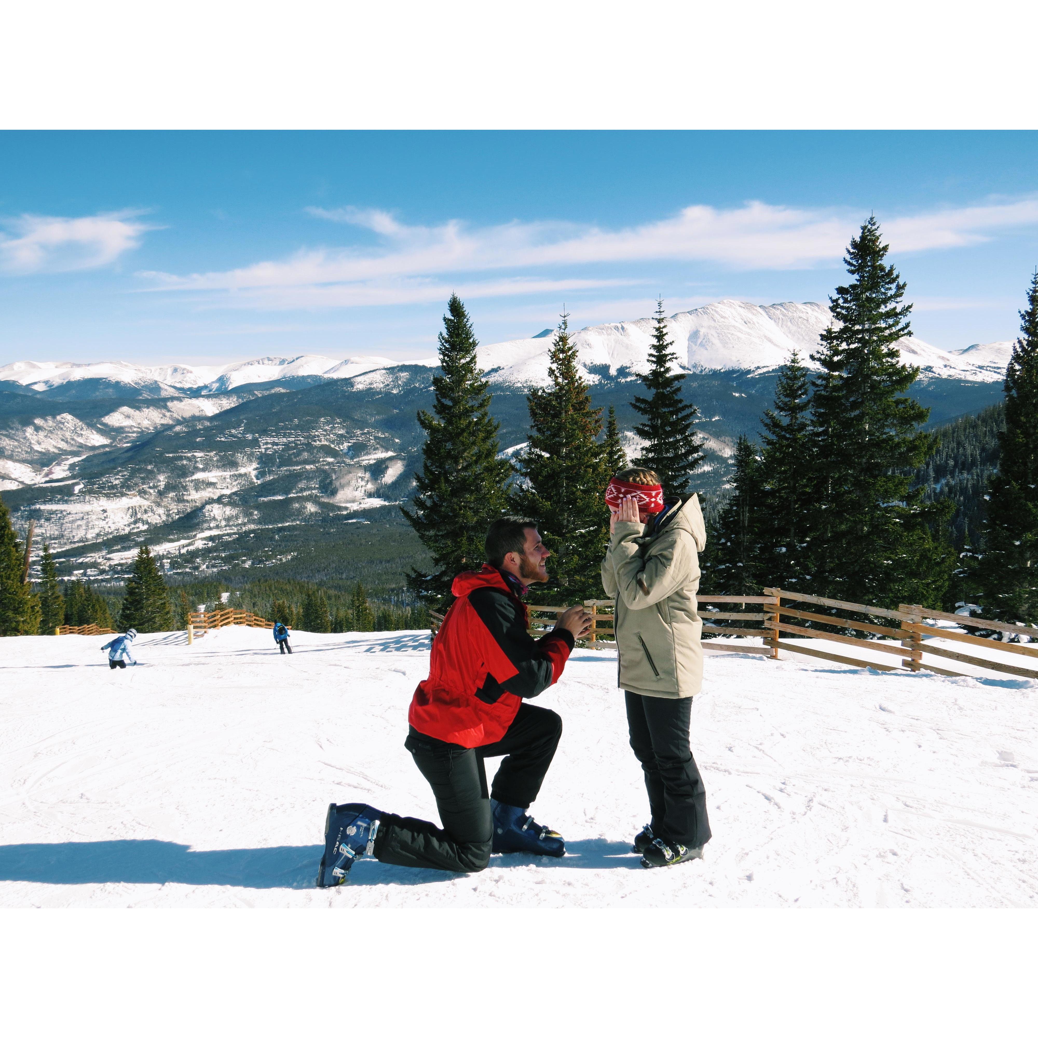 Proposal in Breckenridge, Colorado