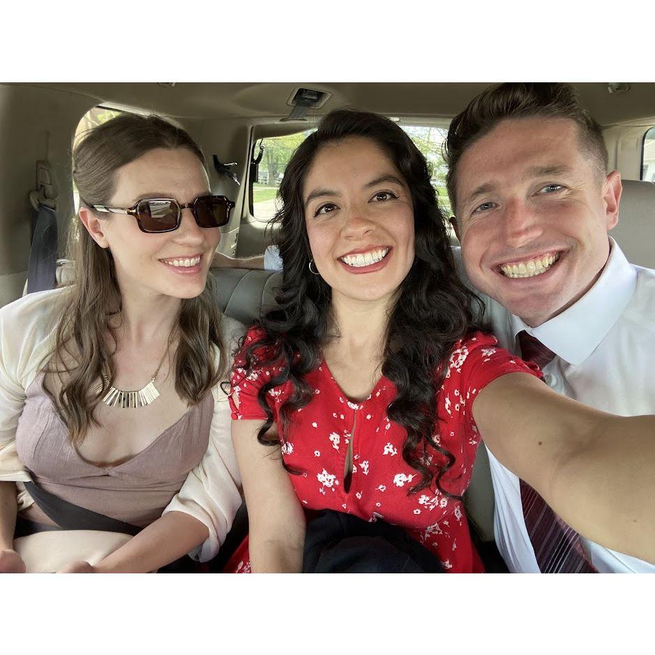 Tori's wedding with Ben & Erin (May 2024)