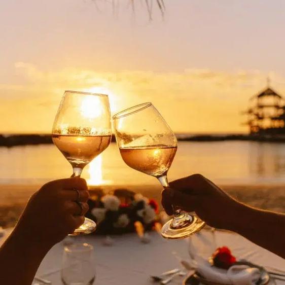 Dinner On Our Honeymoon