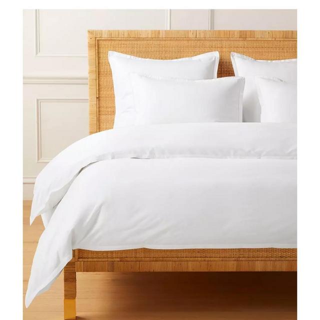 Border Frame Sateen Duvet Cover-King