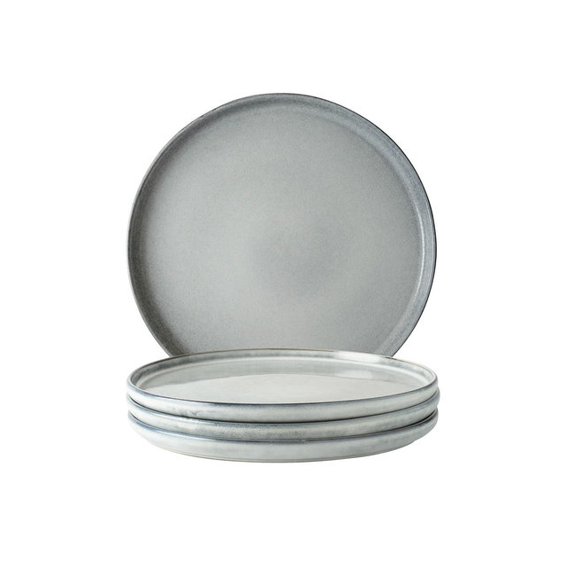 Dutch Rose Amsterdam Serenity Set/4 Dinner Plates
