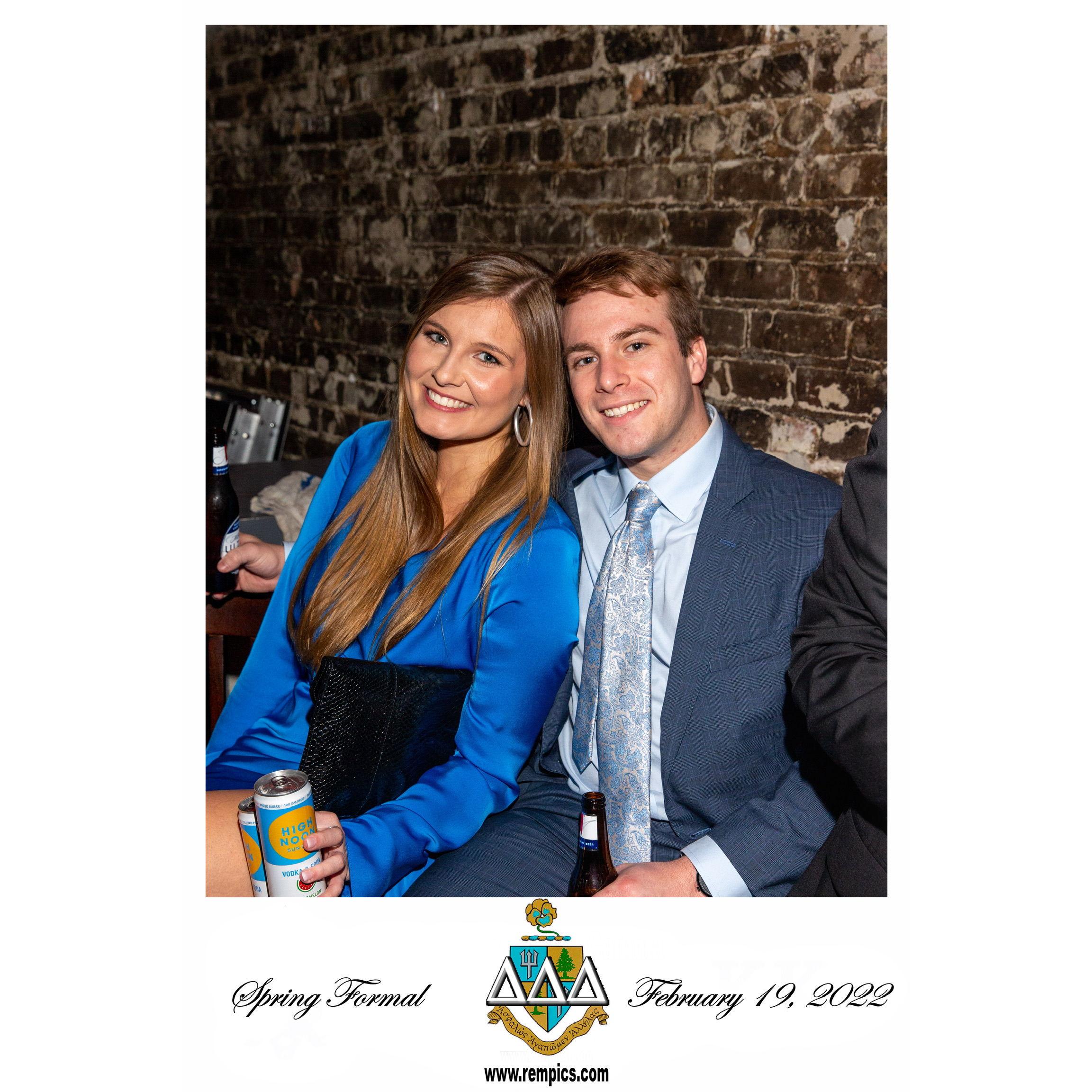 Tri Delta Formal - Senior Year