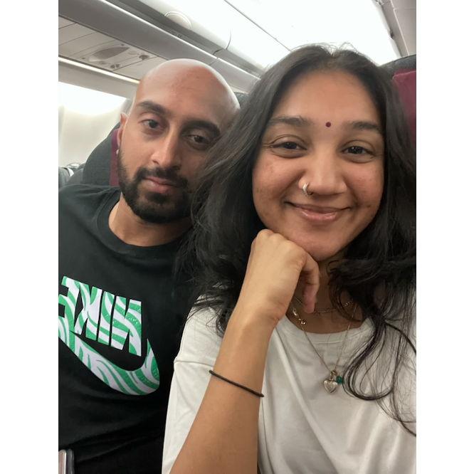 Our first trip to India together