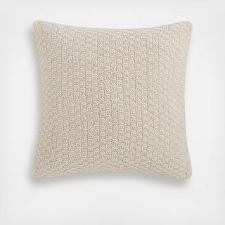 Oake - Cozy Geo Knit Decorative Pillow