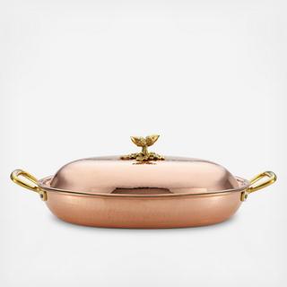 Historia Decor Covered Oval Dish