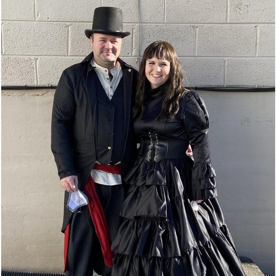 Did we mention we love Halloween? Laszlo and Nadja from What We Do In The Shadows, Halloween 2020.