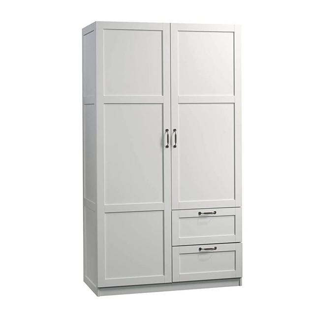 Sauder Select Collection | Wardrobe/Storage cabinet | White finish