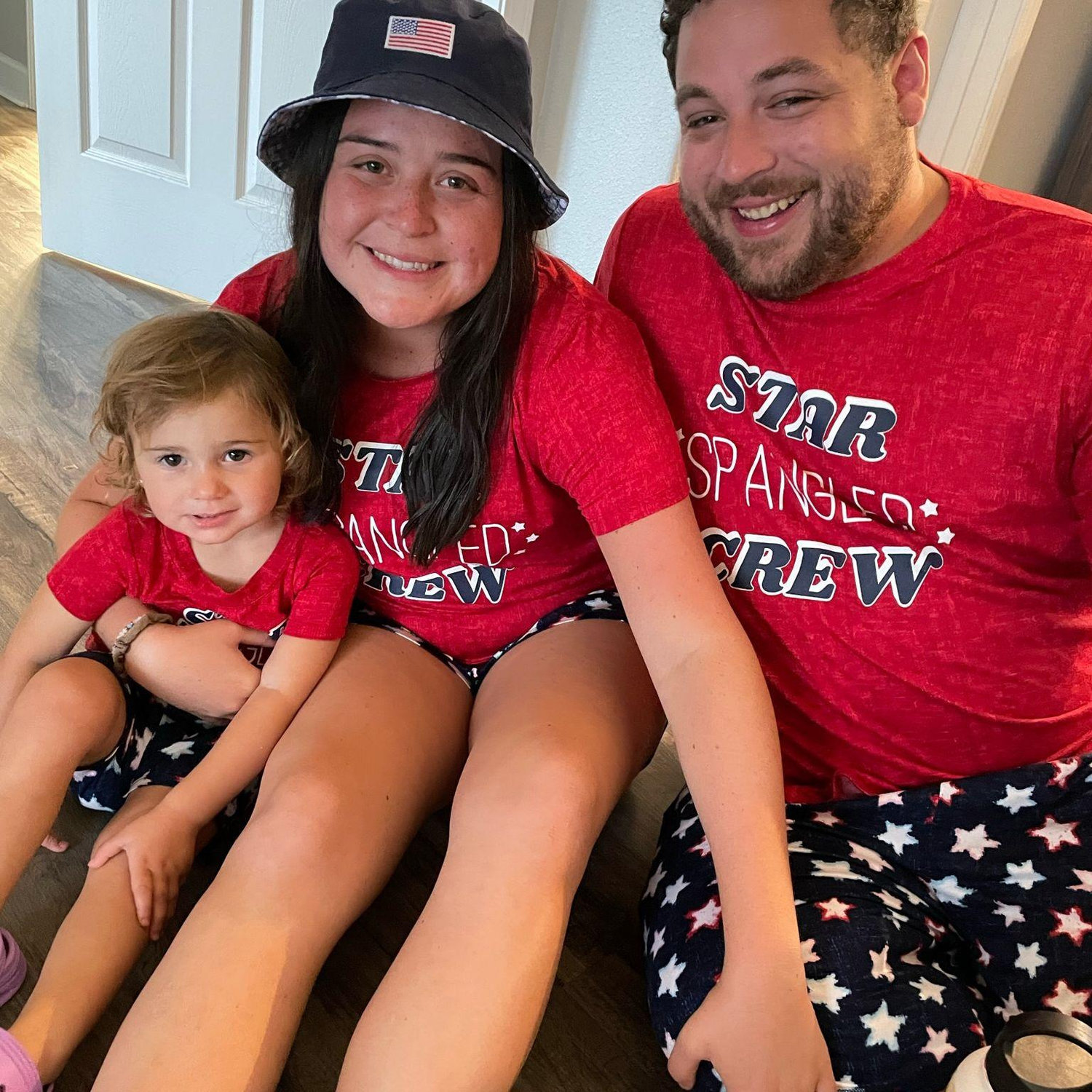 Fourth of July with cutie AnnaBelle! I loved how good Luke was with her!