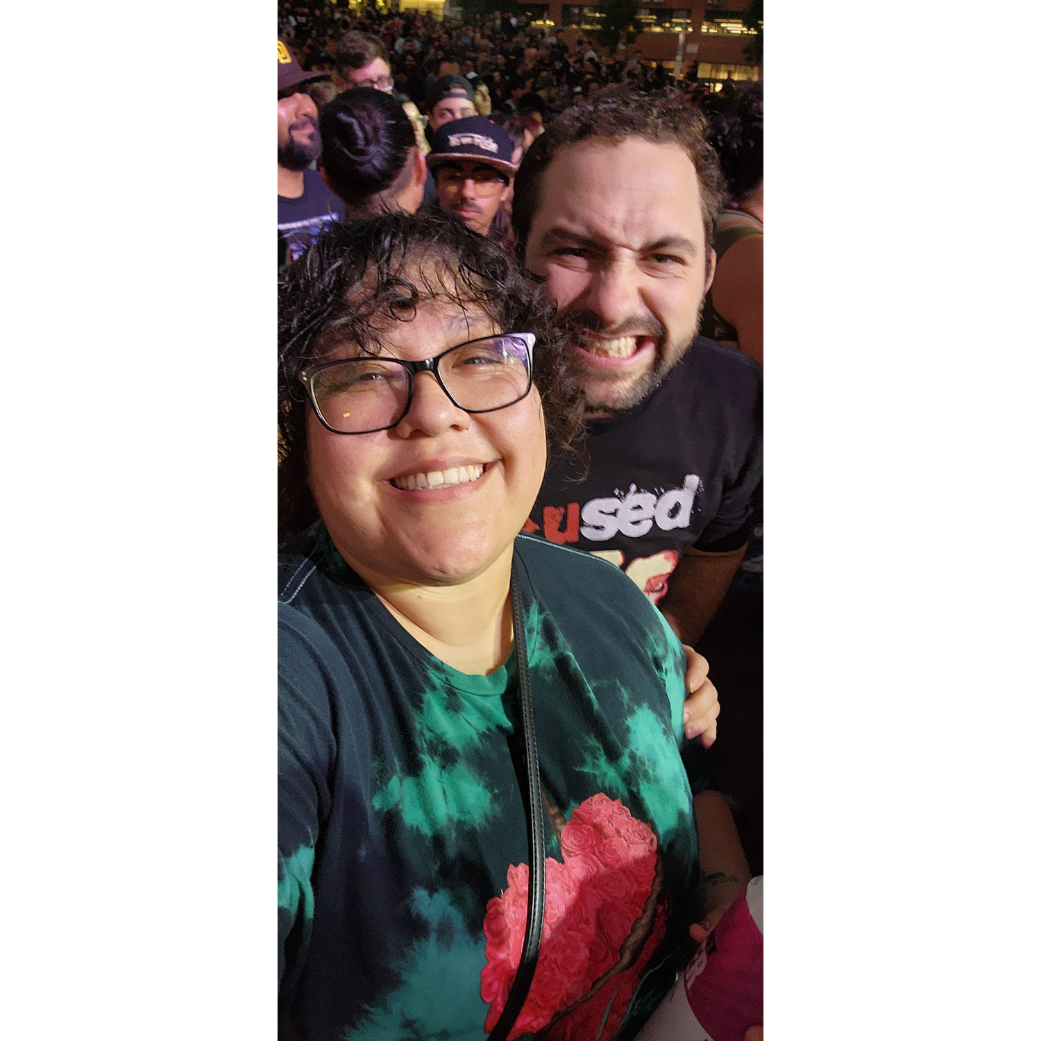Adams 1st time seeing The Used and Rise Against live! My 1st time seeing The Used live and 2nd time seeing Rise Against
