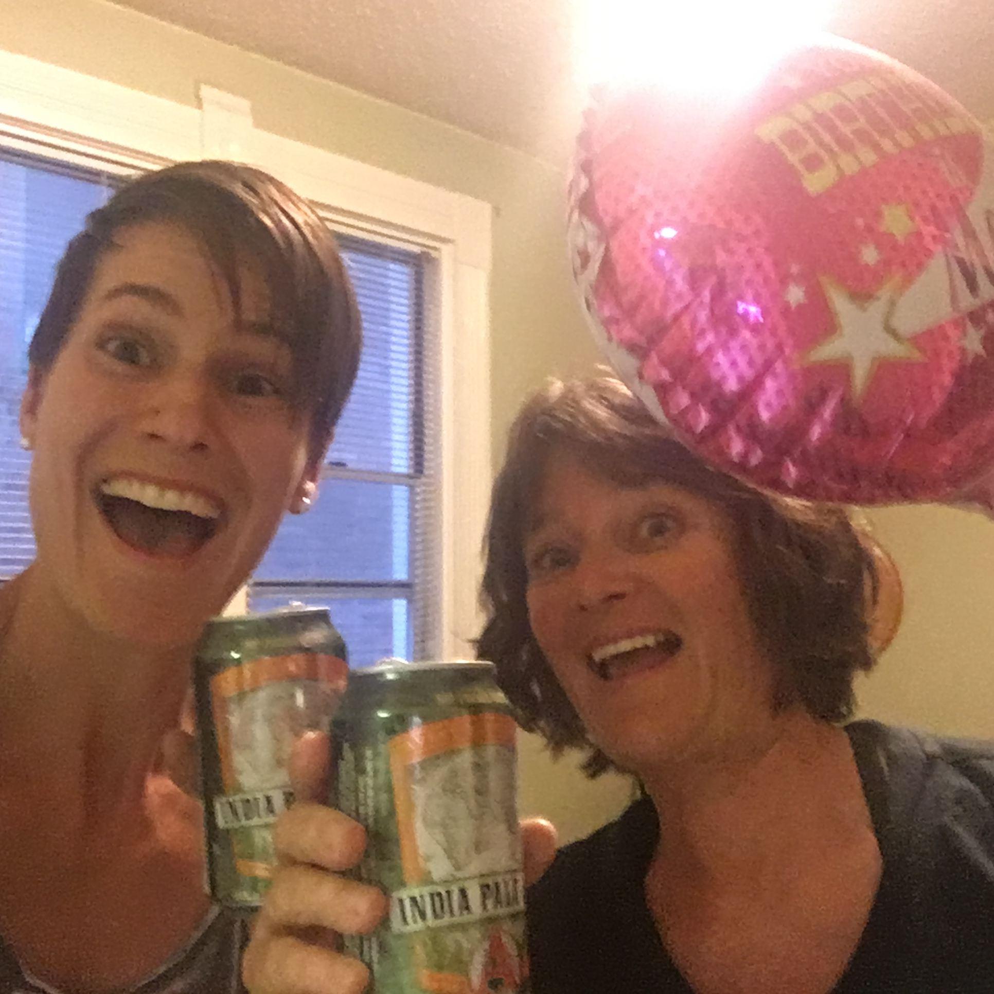 Susan & Eileen celebrating Tyson's birthday :)