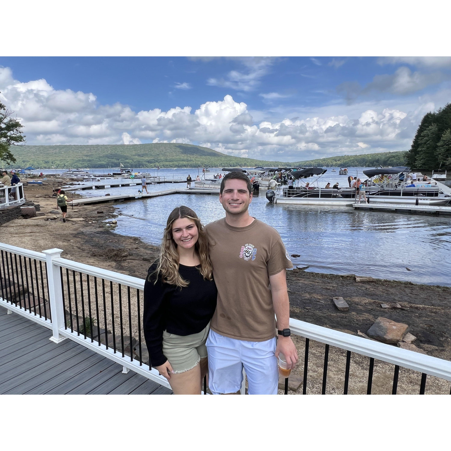 we told each other we wanted to marry each other earlier this morning in West Virginia