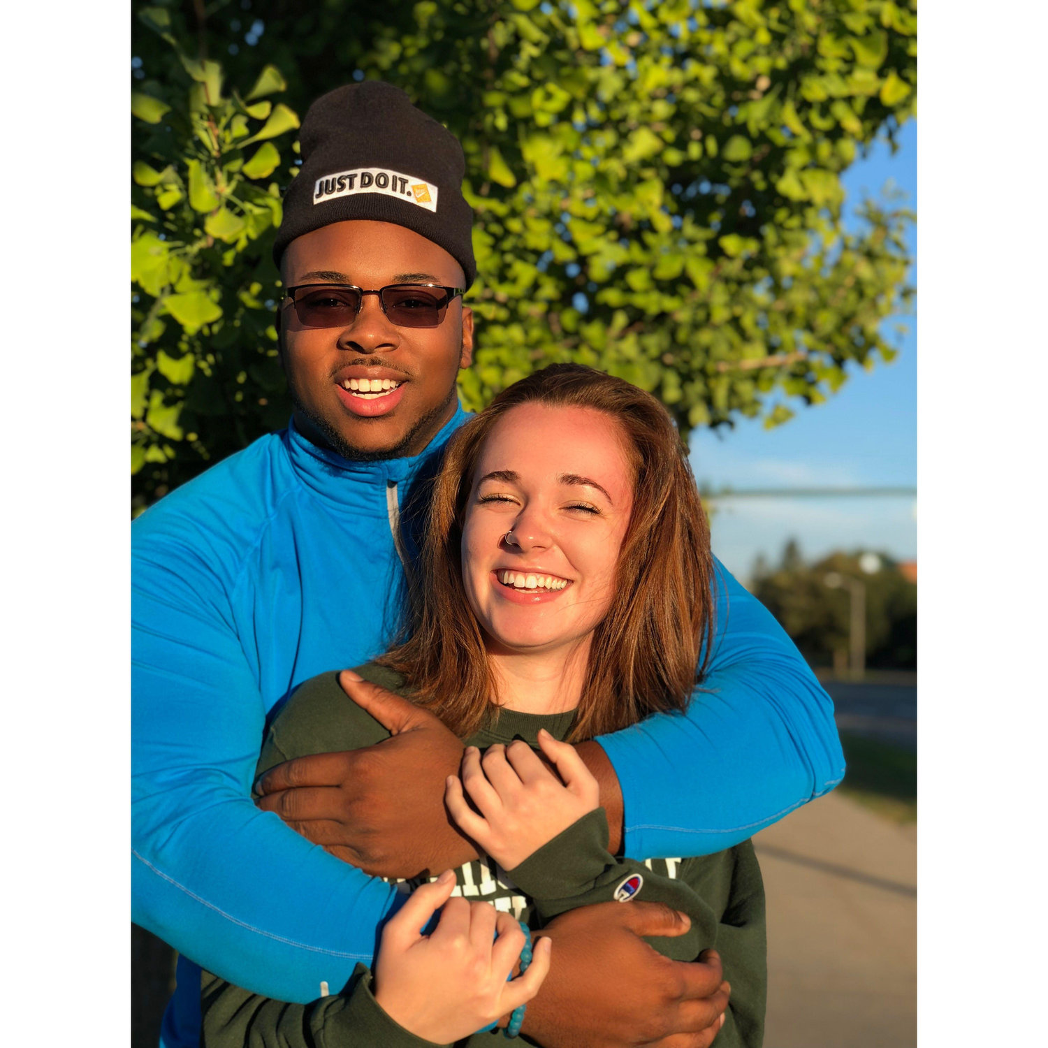 This was one of our first pictures together.