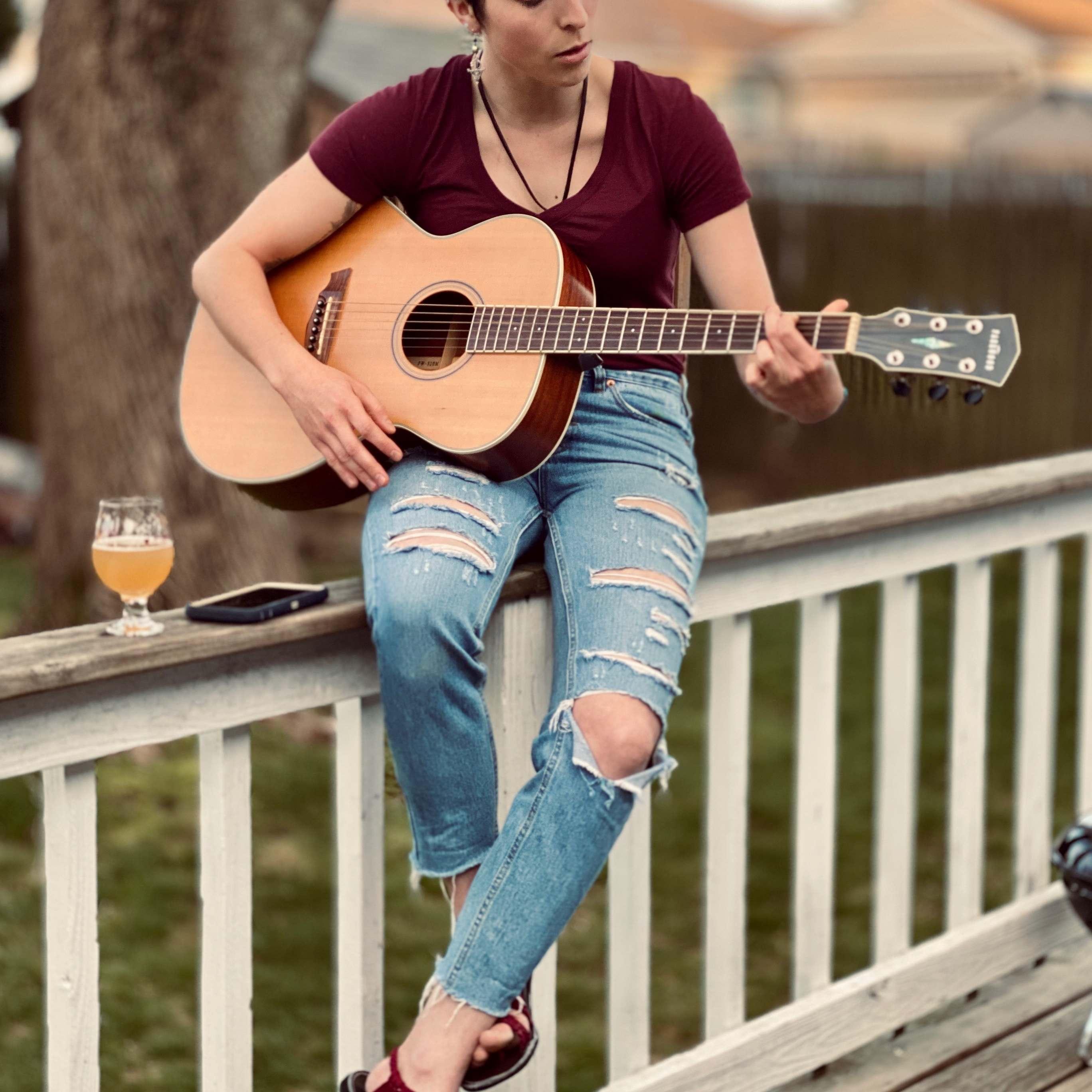 Playing music in the sun together