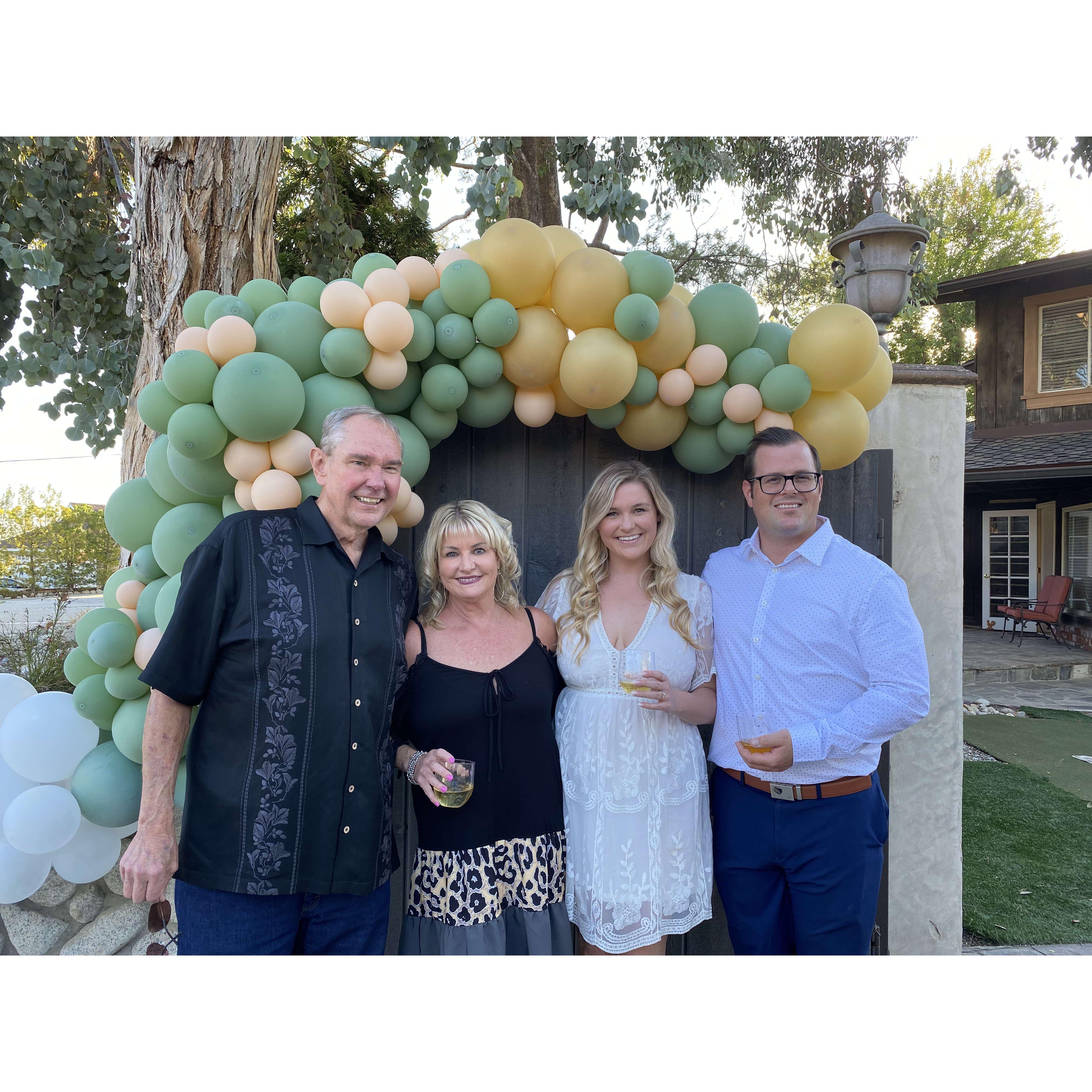 Greg & Carol - Father and Mother of the Bride