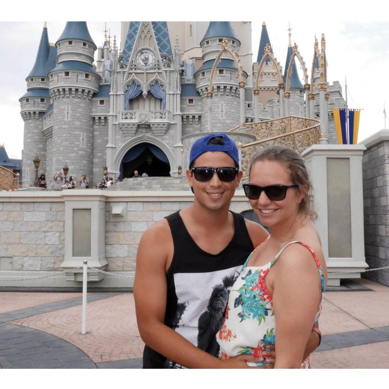 May 2015- Family day at Disney World! Taking it back to where it all began.