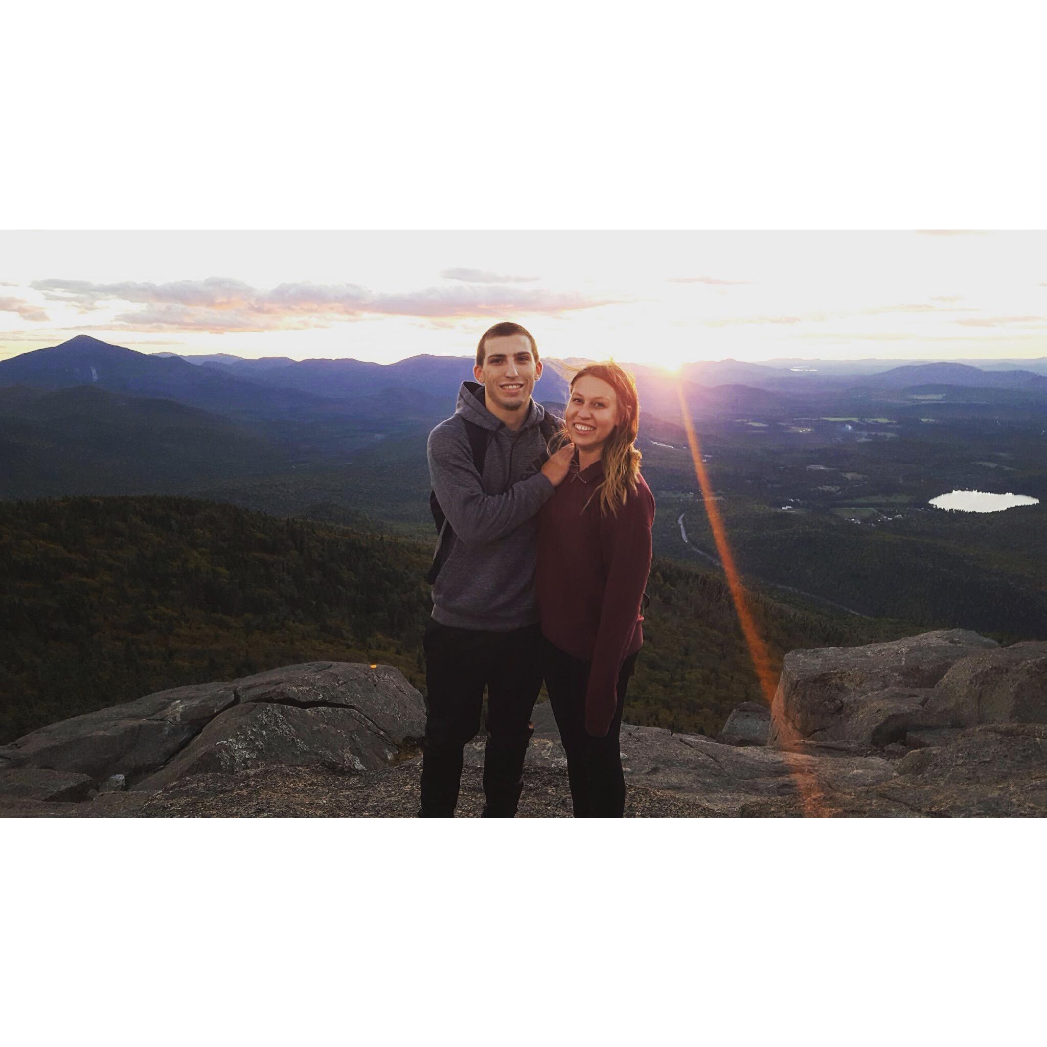 Hiking Cascade Mountain in the Adirondacks, NY