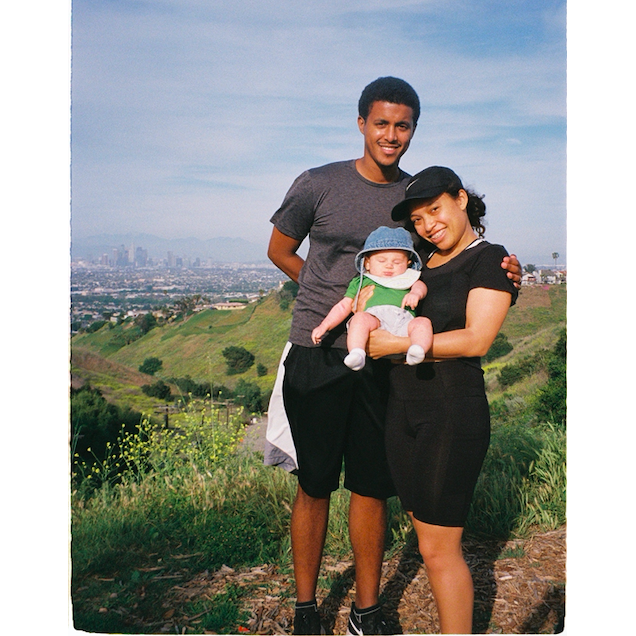 Aiden's first hike (our first nephew on Taylor's side)