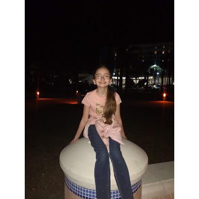 Brianna's a star at Clearwater Beach