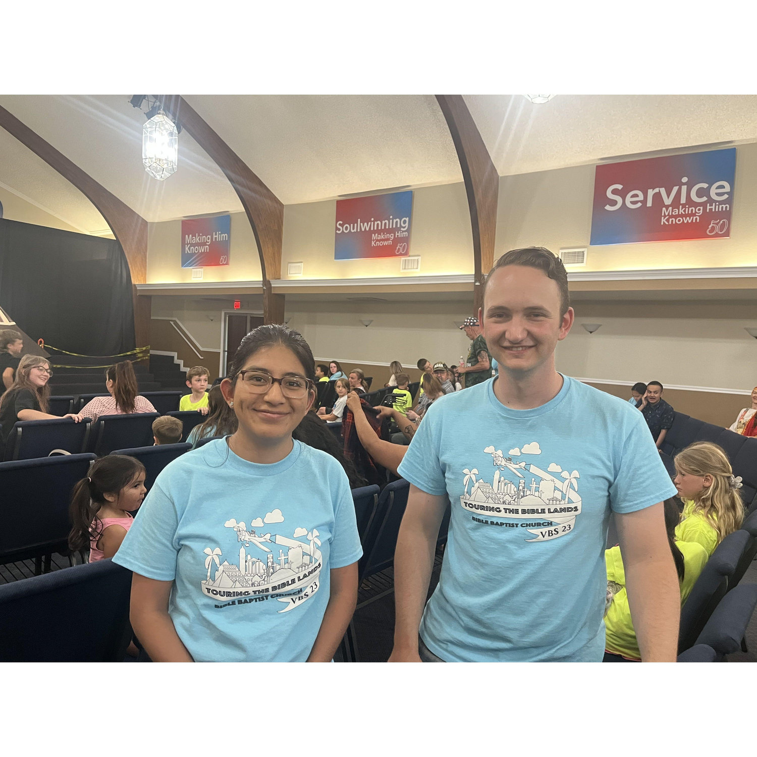 First VBS we worked togehter as bus workers (June 2023)