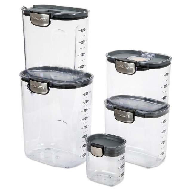 Prepworks Prokeeper+ 9-Piece Professional Baker's Storage Set