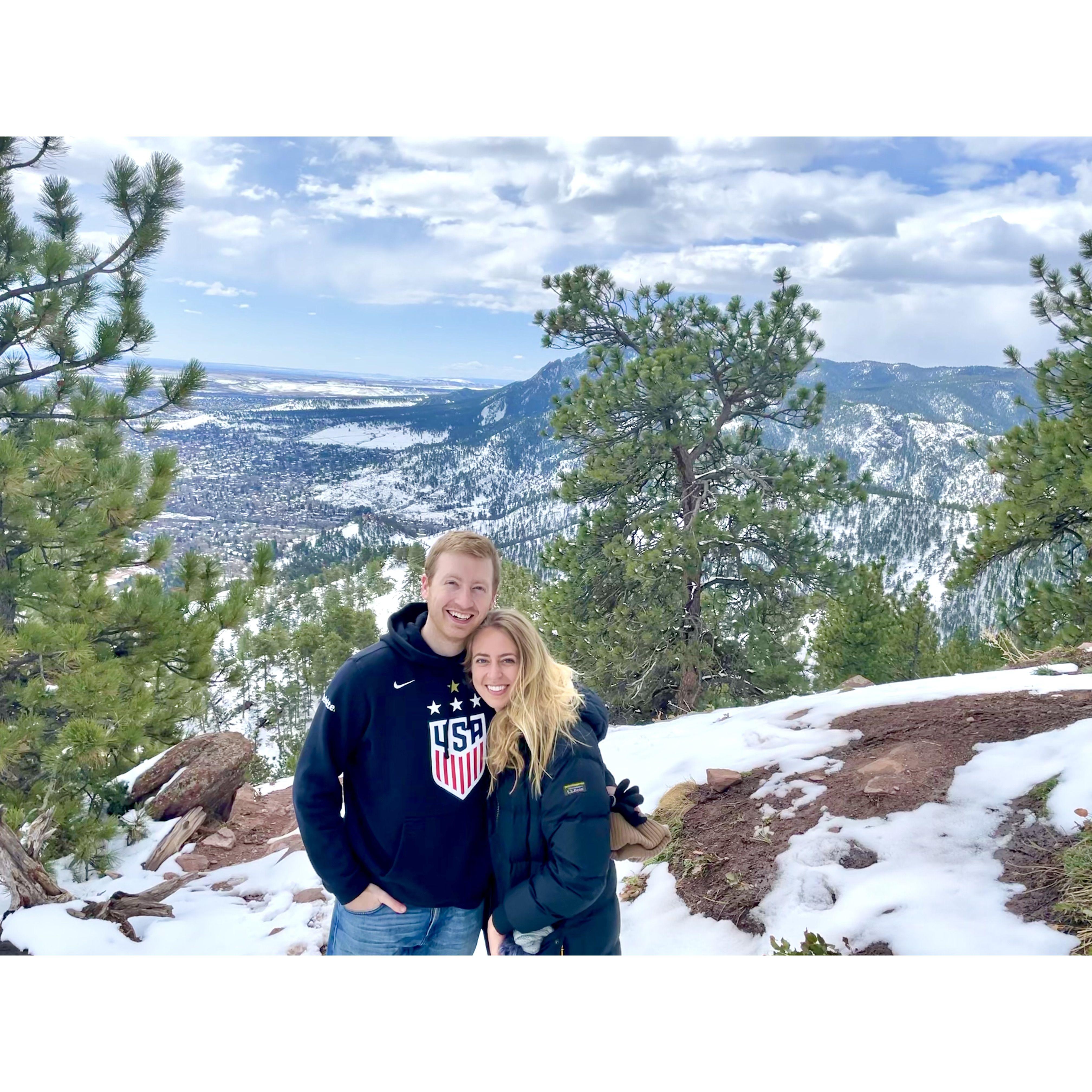 Denver, Colorado (Our first trip together as a couple!)