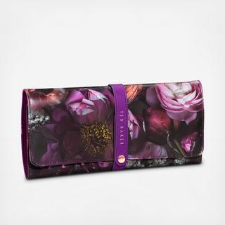 Shadow Flora Jewelry Roll