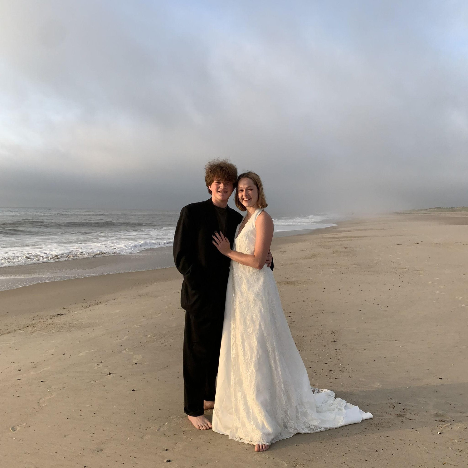 We got "married" four months after we met in 2021.