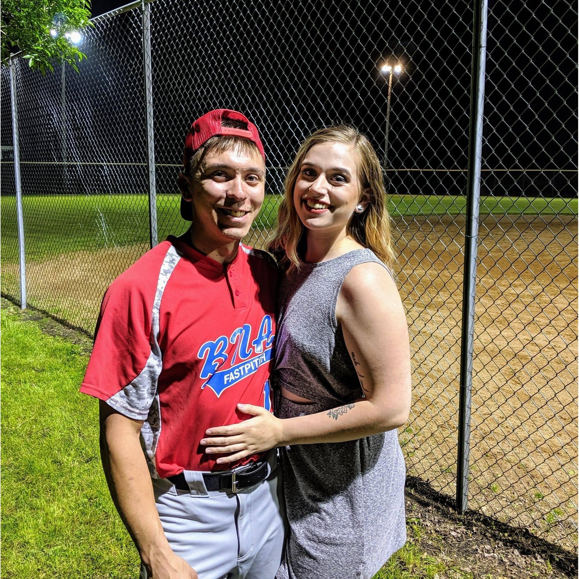Aaron's Softball Game