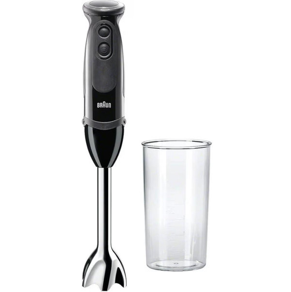 Braun MQ5000 Vario Hand Blender Stick – 21-Speed Handheld Immersion Blender with Turbo Boost, Stainless Steel Blades, SplashControl, EasyClick System, 400W, Hand Blenders for Smoothies