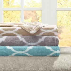Madison Park Ogee Oversized Throw