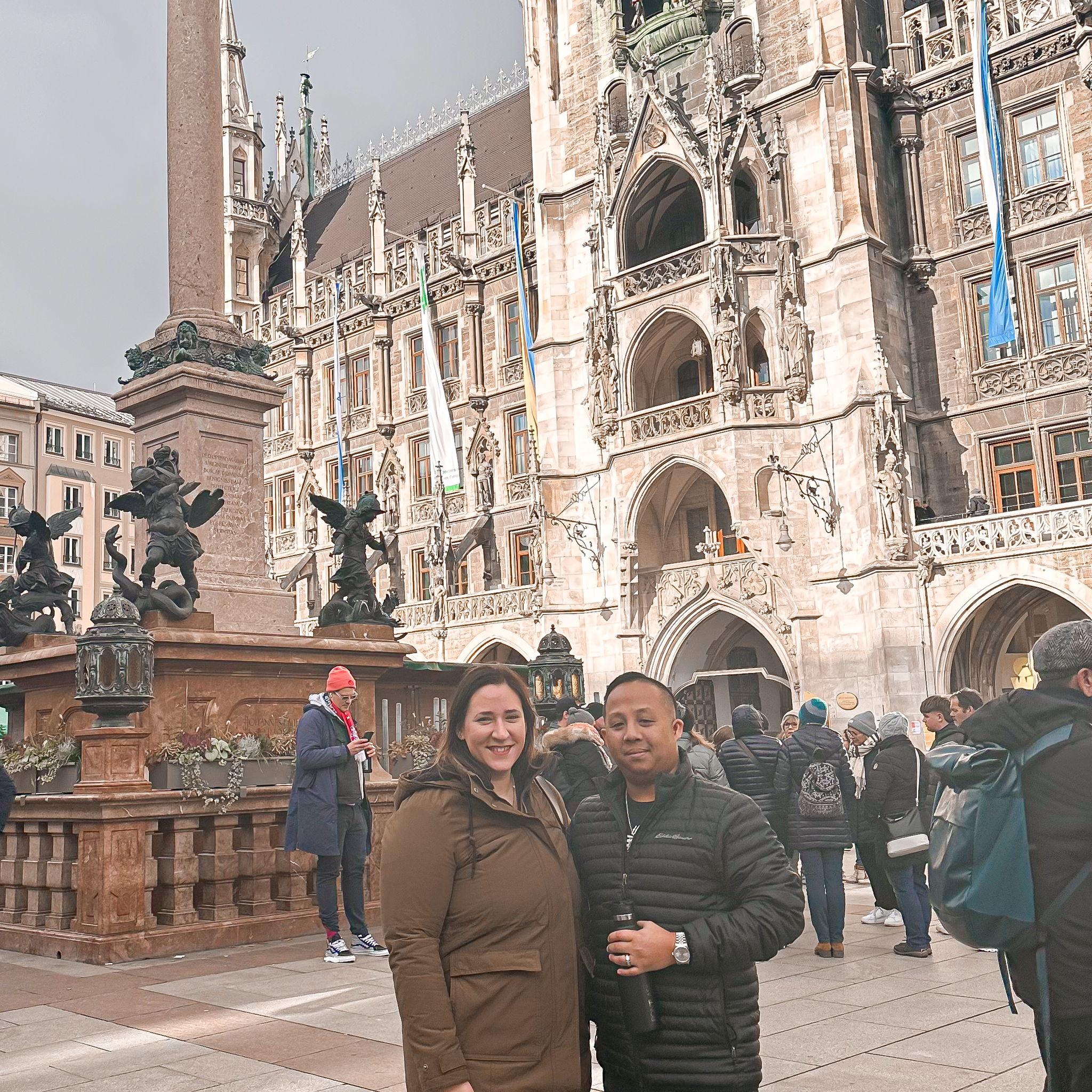 Our first trip to Munich, Germany together - November, 2023