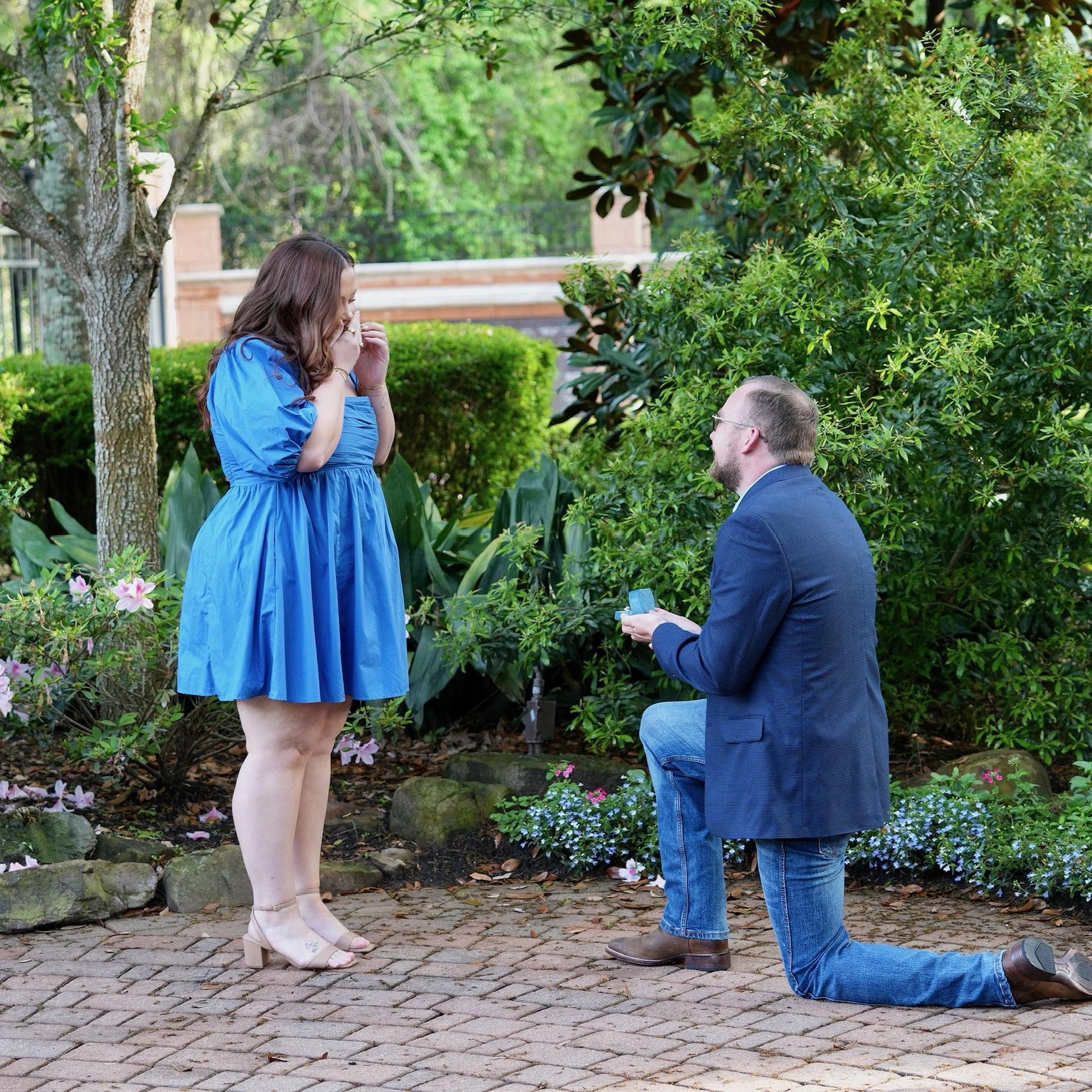 She said YES!