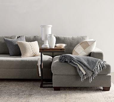Big Sur Square Arm Upholstered Sofa Chaise Sectional