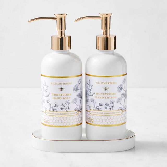 Honeycomb 3-Piece Hand Soap & Lotion Set, Deluxe