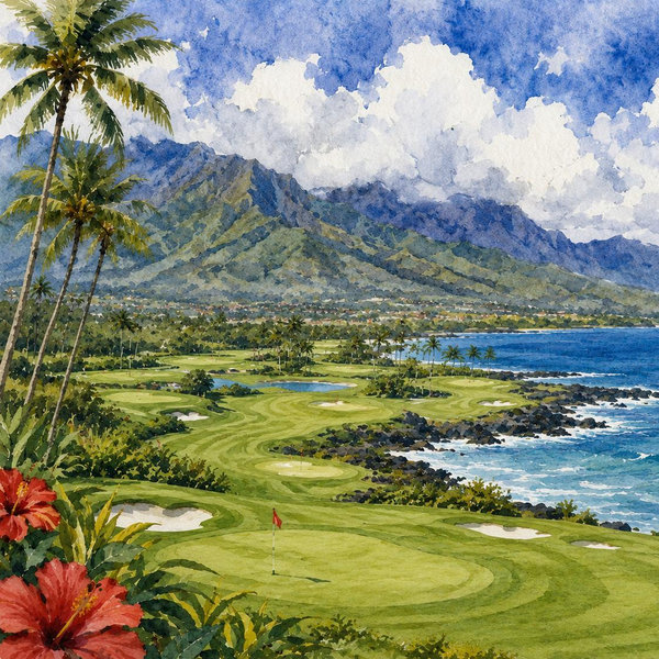 Golf Day in Maui