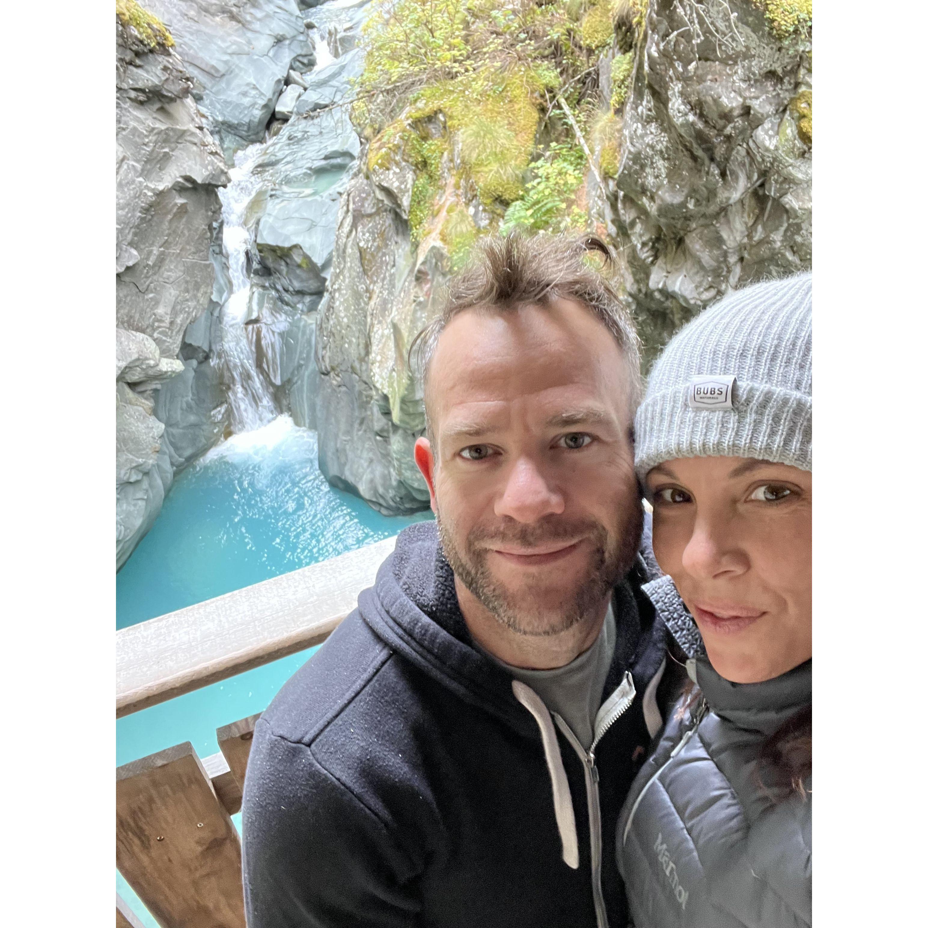 Our first international trip to Switzerland!