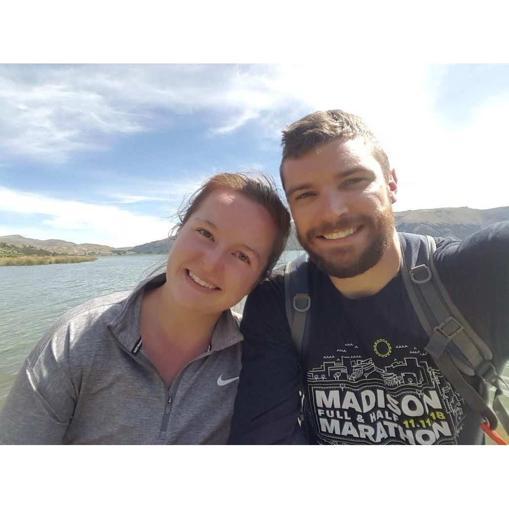 On a boat in the Amazon River in December 2018