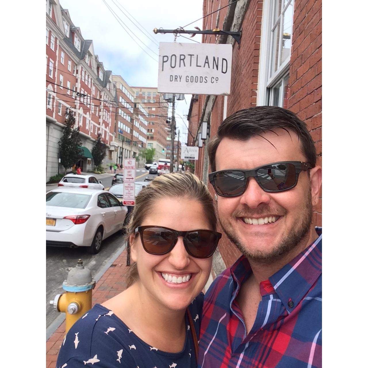 Adventures in Portland, Maine!